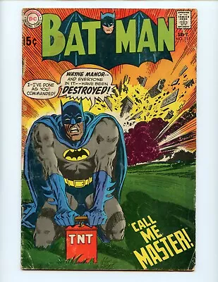 Buy Batman #215 Comic Book 1969 VG+ Irv Novick DC Frank Robbins TNT Cover • 16.08£