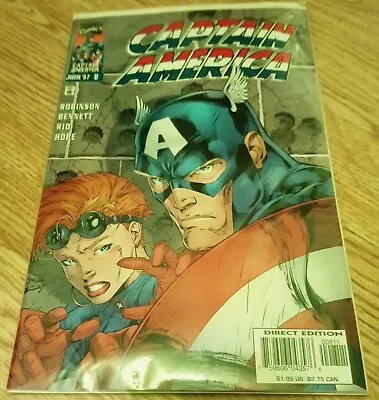Buy Captain America #8 June '97 Marvel • 6£