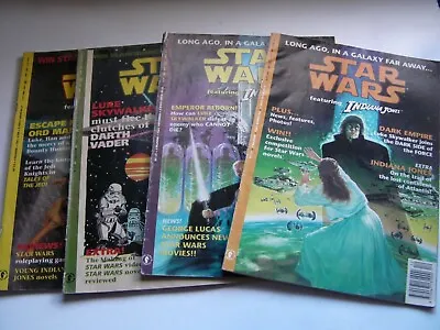 Buy 4 X Star Wars Magazines - 1992/93 • 12.99£