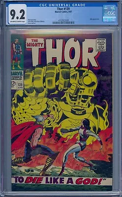 Buy Thor #139 Cgc 9.2 Ulik Jack Kirby • 199.79£