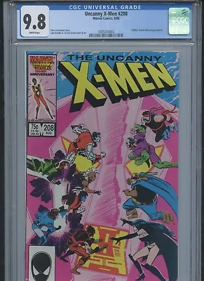 Buy Uncanny X-Men #208 1986 CGC 9.8 • 52.28£