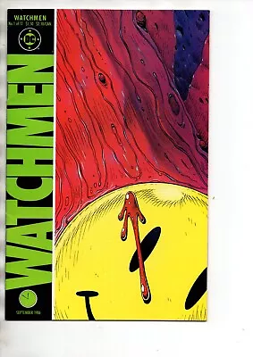 Buy Watchmen # 1 : D.C. Comics 1986 : Alan Moore / Dave Gibbons : 1st Printing  🗝 • 45£