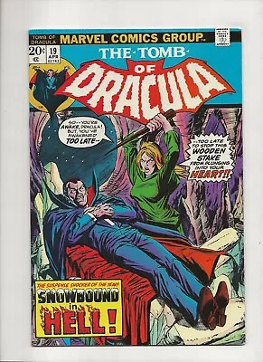 Buy The Tomb Of Dracula #19 (1974) MVS Intact High Grade NM- 9.2 • 70.20£