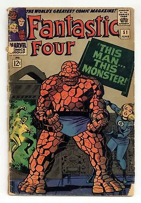 Buy Fantastic Four #51 FR 1.0 1966 • 22.39£