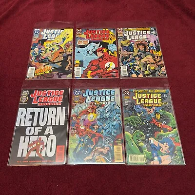 Buy Lot Of 6 X Justice League America DC Comics 1995 #97-101 (inc #100 Variants) • 19.99£