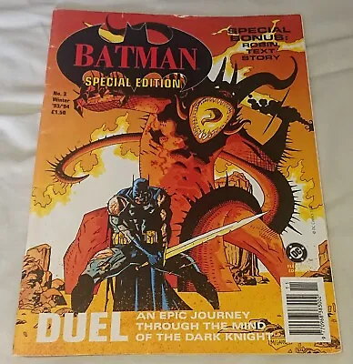 Buy Batman Special Edition Issue #3 Winter 93/94 DC Comics UK FN • 10.95£