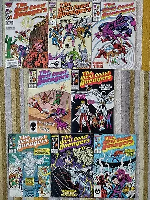 Buy West Coast Avengers Vol 2 17, 18, 19, 20, 21, 22, 23 & 24. Lost In Space-Time. • 7.65£
