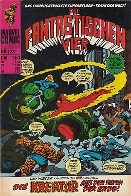 Buy The Fantastic Four # 123 - Demon - Williams 1978 German Fantastic Four # 126 • 10.41£