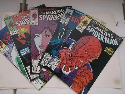 Buy Marvel: Amazing Spider-man #307-311, All Beautiful Mcfarlane's Art, 1988, Vf-nm! • 98.82£