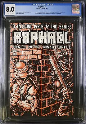 Buy Raphael #1 - Mirage Studios 1985 CGC 8.0 1st Teenage Mutant Ninja Turtles Spin-o • 167.10£