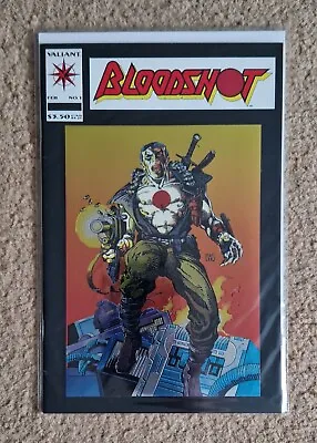 Buy Bloodshot #1 Valiant Comic Chromium Cover 1993 Barry Windsor-Smith • 4.49£