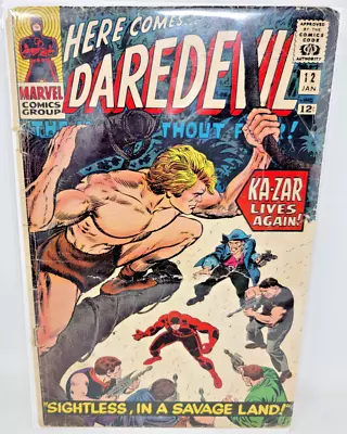 Buy Daredevil #12 Plunderer 1st Appearance John Romita Sr Cover Art *1966* 2.5* • 17.06£