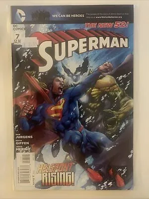 Buy Superman #7, DC Comics, May 2012, NM • 4.65£