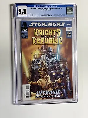 Buy Star Wars Knights Of The Old Republic Rebellion 0 Cgc 9.8 Dark Horse 2006 • 70.94£