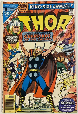 Buy Thor Annual 6 (1977, Marvel) VF- 7.5, Guardians Of The Galaxy, Korvac Saga Prol. • 11.87£