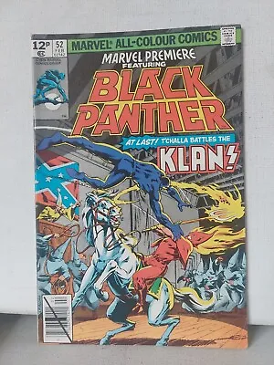 Buy Marvel's Premiere #52 Black Panther Marvel Comics 1980 Bronze Age  • 8.49£