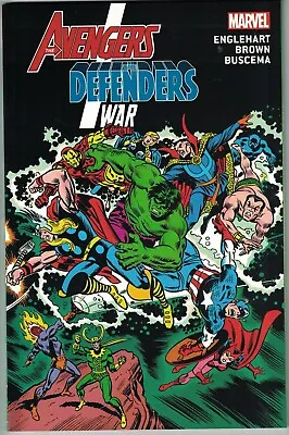 Buy AVENGERS DEFENDERS WAR TP TPB $19.99srp Englehart Buscema Thor Vs Hulk NEW NM • 12.26£