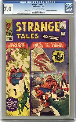 Buy Strange Tales #133 CGC 7.0 1965 1099125013 • 98.95£