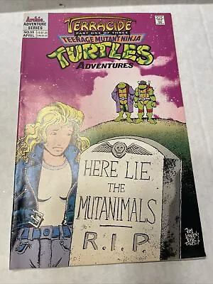 Buy Teenage Mutant Ninja Turtles Adventures # 55 Part One Of Three Terracide 1994 • 13.98£