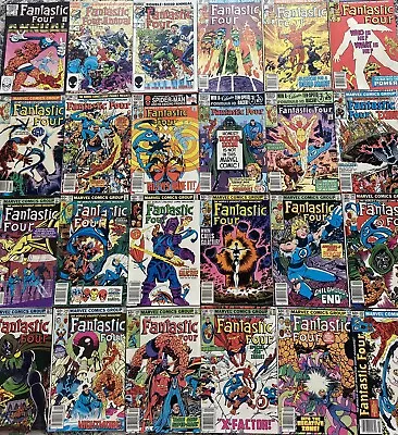 Buy Fantastic Four #232-294 + Annuals 1981-86 Complete/ Full John Byrne Run 65 Books • 193.02£