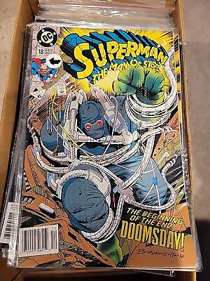 Buy Superman: The Man Of Steel #18 (DC Comics December 1992) NEWSSTAND EDITION. • 13.44£