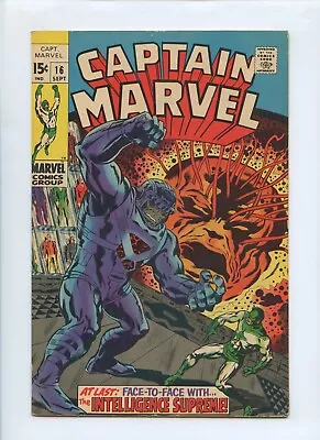 Buy Captain Marvel #16 1969 (FN 6.0) • 11.99£