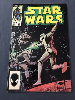Buy Star Wars # 98 Marvel Comic Admiral Mordur 1984 Al Williamson Art Painted Cover • 7.88£