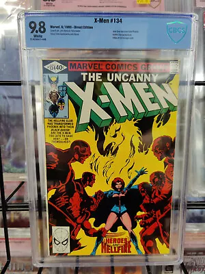Buy Uncanny X-men #134 (1980) - Cbcs Grade 9.8 - Jean Grey Becomes Dark Phoenix! • 516.32£
