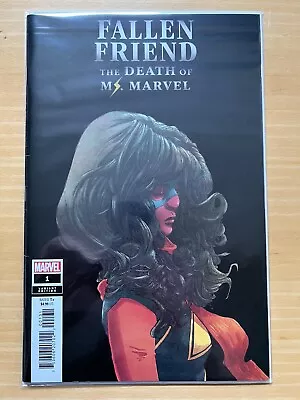Buy Marvel Fallen Friend: The Death Of Ms Marvel #1 Variant Edition Bagged Boarded  • 1.50£