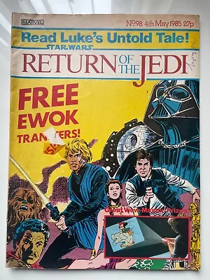 Buy Star Wars Weekly Return Of The Jedi No.98 Marvel Comic UK. • 1.75£