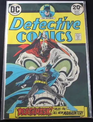 Buy Detective Comics 437 Re-Intro Of Manhunter Aparo Simonson Deathmask Comic VG+ • 15.60£