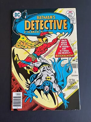 Buy Detective Comics #466 - 1st Modern Appearance Of Signalman (DC, 1976) VF- • 14.97£