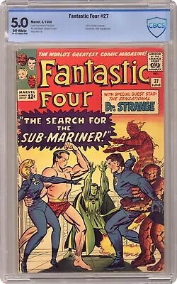Buy Fantastic Four #27 CBCS 5.0 1964 18-3C1A663-008 • 198.68£