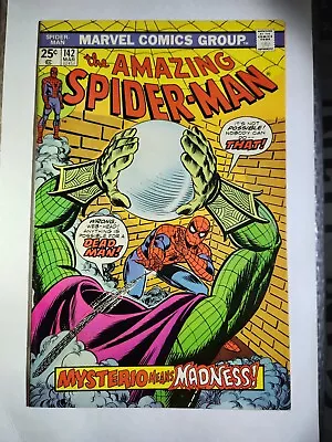 Buy Amazing Spider-Man # 142 Key 1st Gwen Stacy Clone Cameo Mysterio Bronze Romita • 40.55£