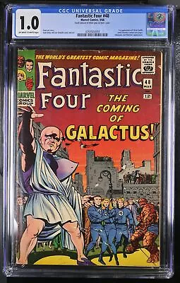 Buy Fantastic Four #48 - Marvel Comics 1966 CGC 1.0 1st Appearance Of Silver Surfer  • 358.98£