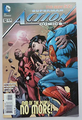 Buy Action Comics #13 - New 52 Superman 1st Printing - DC Comics Dec 2012 F/VF 7.0 • 4.25£