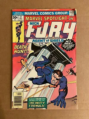 Buy Marvel Spotlight #31 Comic Book Featuring Nick Fury • 1.97£