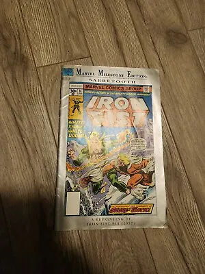 Buy Iron Fist #14 (1994) FN/VF 1st App Sabretooth! Reprint Marvel Milestone Edition • 15.88£
