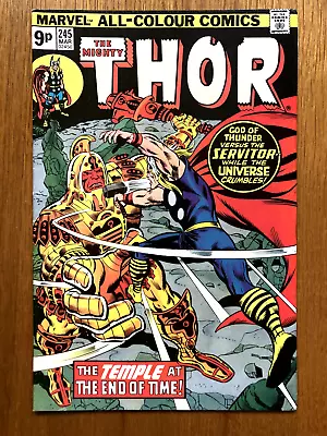 Buy MARVEL COMICS - THE MIGHTY THOR #245 -  1976 - 1st Appearance Of He Who Remains! • 4.25£