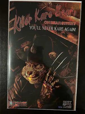 Buy Killer Kare Bears Freddy Krueger Baltimore Comic Con Magma Foil Cover 7/10 NM/M • 36.02£