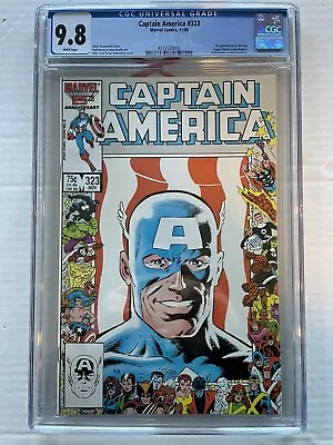 Buy Captain America #323 (November 1986) CGC Graded 9.8 ~ White Pages. Graded 10/23. • 150.22£