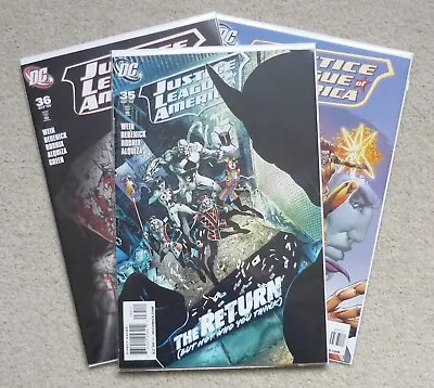 Buy Justice League Of America #35, #36 & #37 Royal Pain! Complete FN/VFN (2009) DC • 7.50£