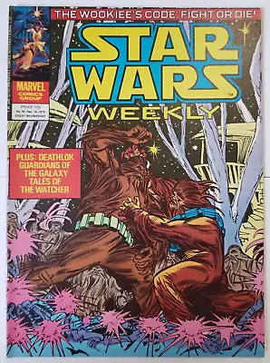 Buy Star Wars Weekly #95 VF/NM (Dec 19 1979, Marvel UK) Chewbacca Cover, Wookiee • 19.79£