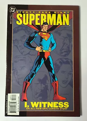 Buy Superman I, Witness Number 3, 80 Page Giant Dc Comics 1999 - Great Condition • 8.99£