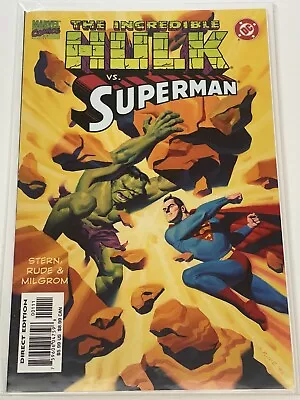 Buy Incredible Hulk Vs Superman 1  Marvel DC 1999 VFN • 12.99£