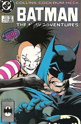 Buy Batman #412 (2nd) FN; DC | 1st Appearance Mime - We Combine Shipping • 11.84£