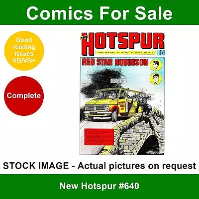 Buy New Hotspur #640 Comic 22 January 1972 VG/VG+ DC Thomson • 3.49£