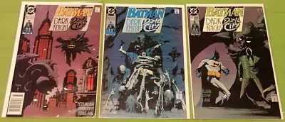 Buy Batman 452 453 454 Dark Knight Dark City Full Story Mike Mignola Covers DC 1990 • 15.82£