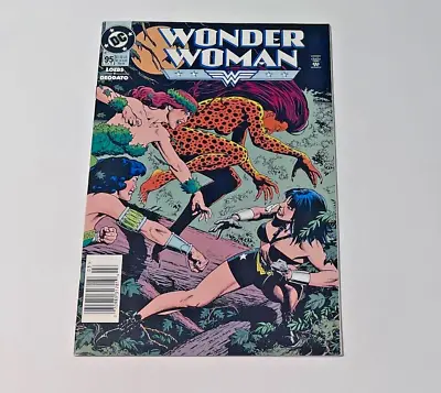 Buy DC Comics WONDER WOMAN #95 NEWSSTAND BOLLAND POISON IVY CHEETAH • 47.30£