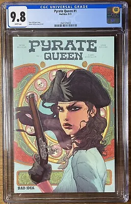 Buy Pyrate Queen #1 Bad Idea Comics  2021 CGC 9.8 1st Print FREE SHIPPING! • 67.20£